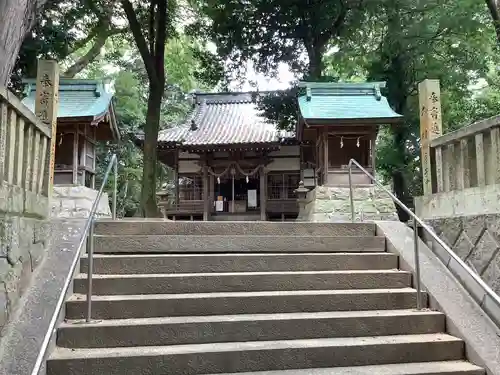 忽那島八幡宮の本殿