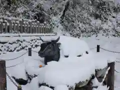 転法輪寺の狛犬