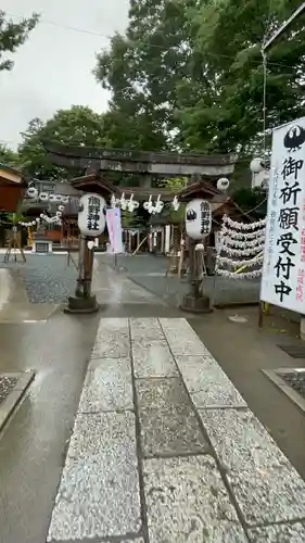 川越熊野神社の鳥居