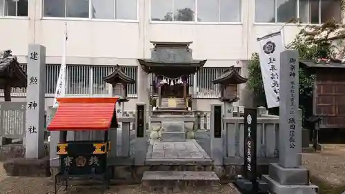 岐阜信長神社（橿森神社境内摂社）(岐阜県)