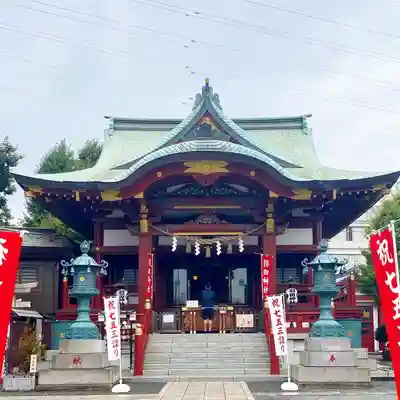 羽田神社の本殿・本堂