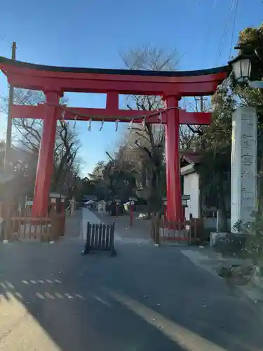 鷲宮神社の鳥居