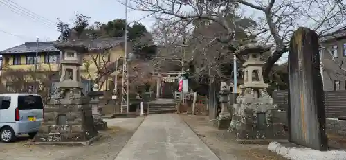 館腰神社の周辺