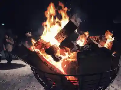 下川神社の初詣