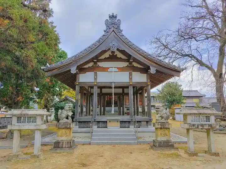 小口神社(城屋敷)の本殿・本堂