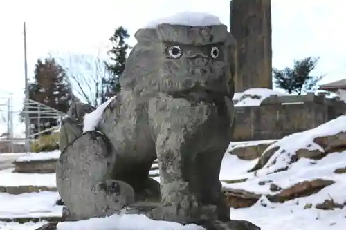 多田野本神社の狛犬