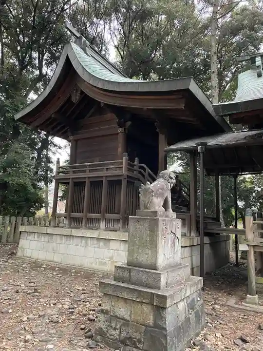 漆部神社の本殿・本堂