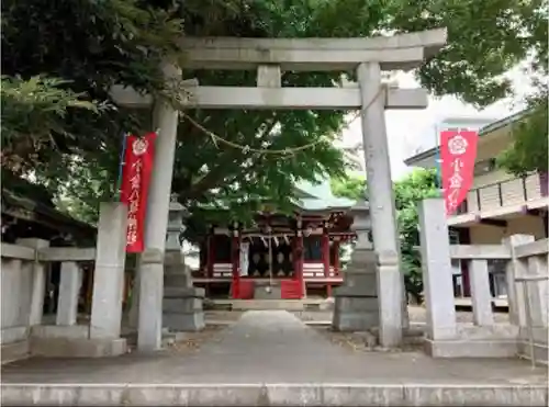 小金八坂神社の鳥居