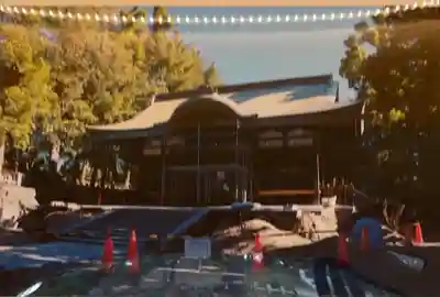 茨木神社の本殿・本堂