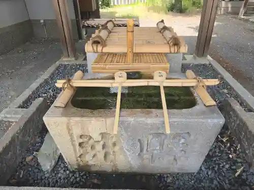 縣神社の手水舎