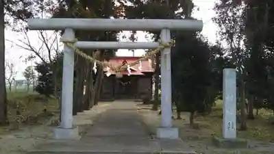 磐舟神社の鳥居