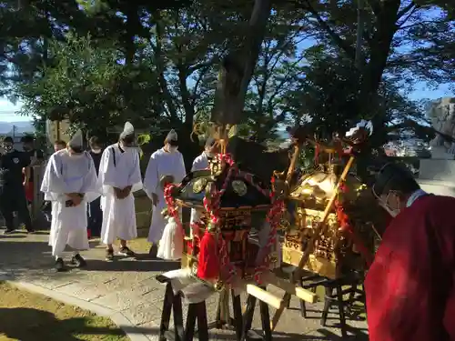 飯部磐座神社のお祭り