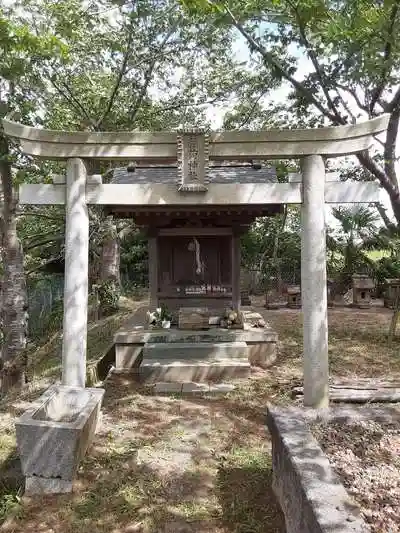 新駒井野星神社の鳥居