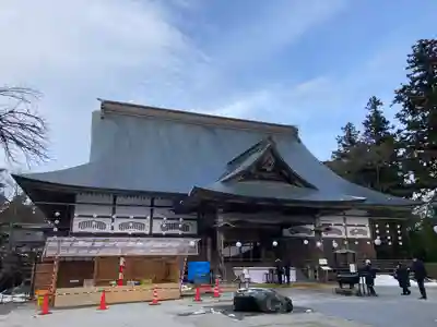 中尊寺の本殿・本堂