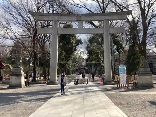 大國魂神社の鳥居