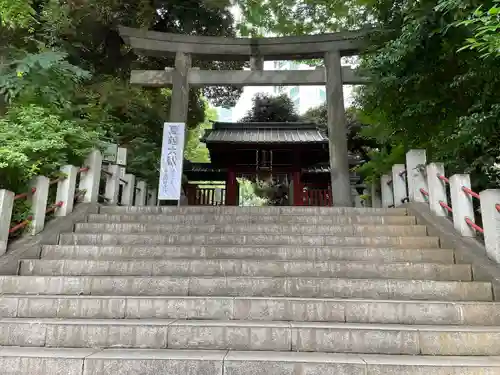 金王八幡宮の鳥居