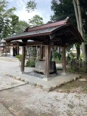諏訪八幡神社の手水舎
