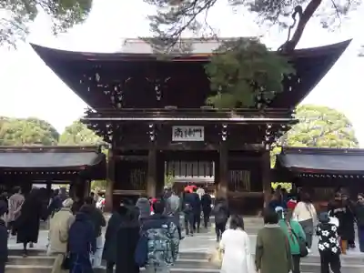 明治神宮の山門・神門