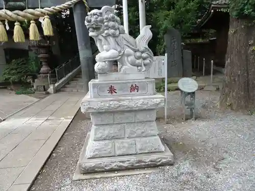 星宮神社の狛犬