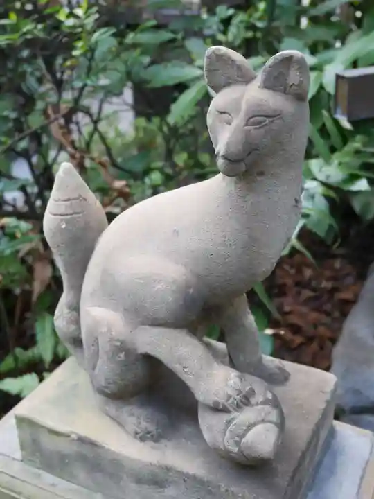 水天宮平沼神社の狛犬