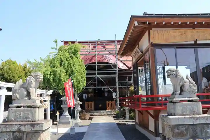 大鏑神社の狛犬