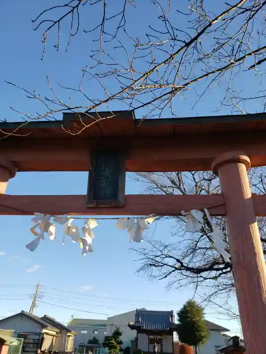 氷川神社の鳥居