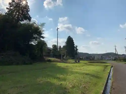 熊野神社の景色