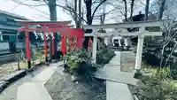 金山神社(若宮八幡宮境内社)の鳥居