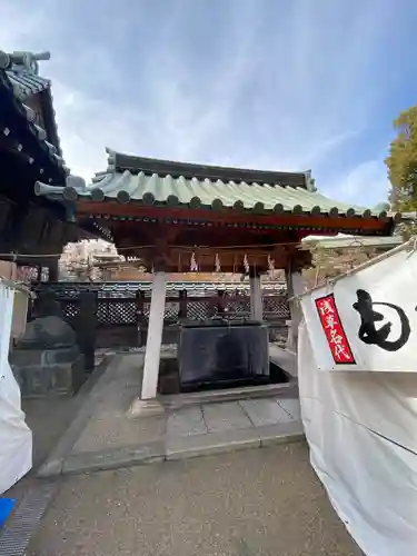 湯島天満宮の手水