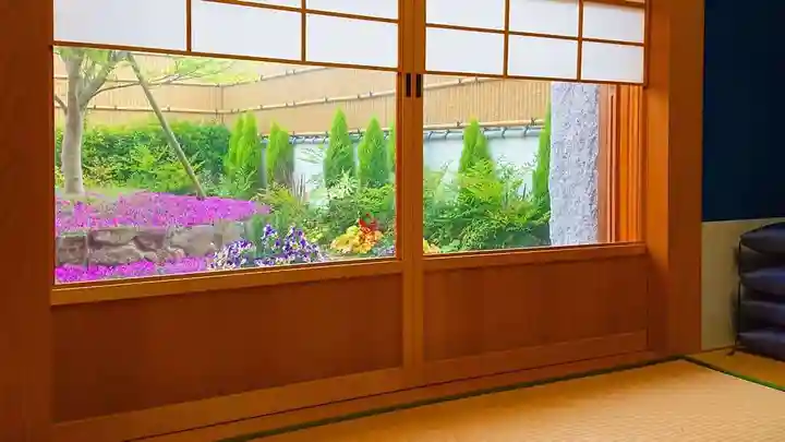 寿量山 速成寺の庭園