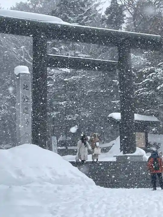 北海道神宮の鳥居
