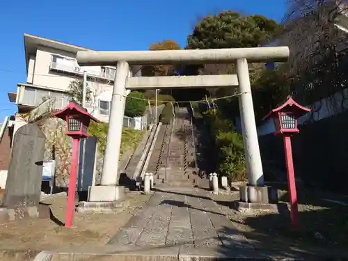 高田天満宮の鳥居