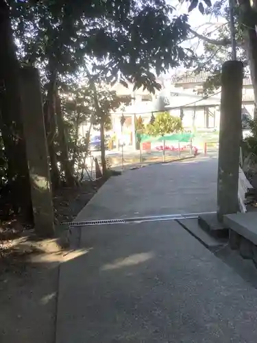 五社稲荷社の自然