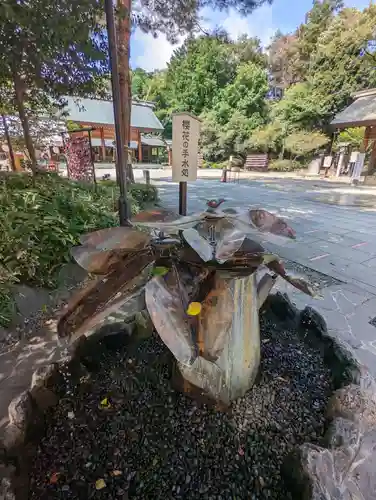 櫻木神社の手水舎