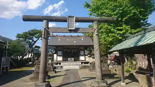 行徳神明神社（豊受神社）の鳥居