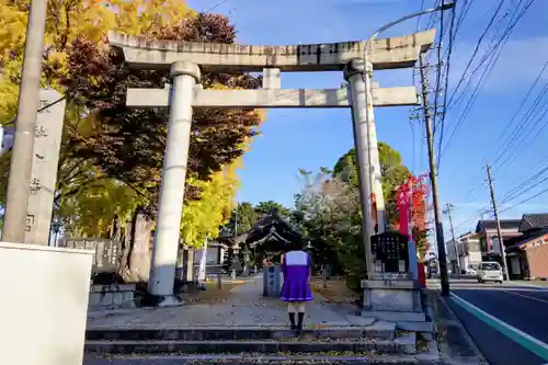 八幡社（寺津八幡社）の鳥居