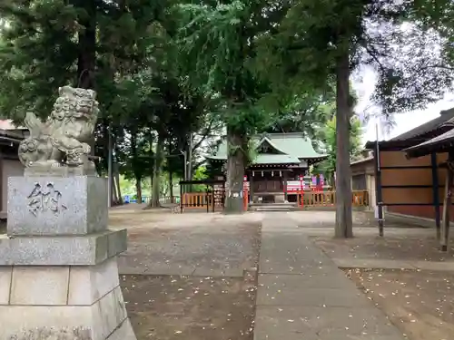 天縛皇神社の狛犬