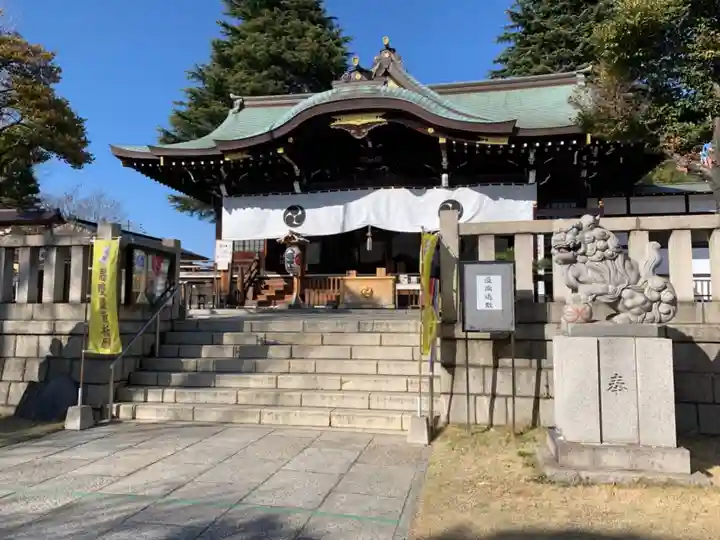 尾久八幡神社の本殿・本堂