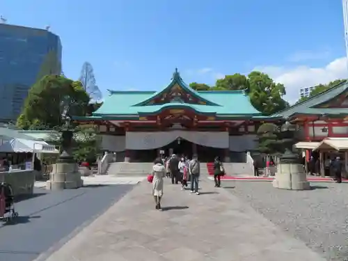 日枝神社の本殿・本堂