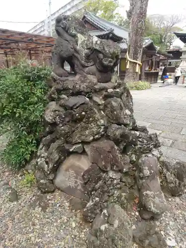 菊田神社の狛犬