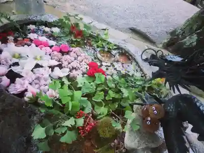 立志神社の手水舎