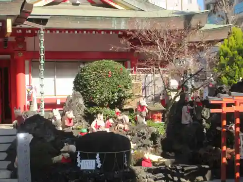 京濱伏見稲荷神社の狛犬