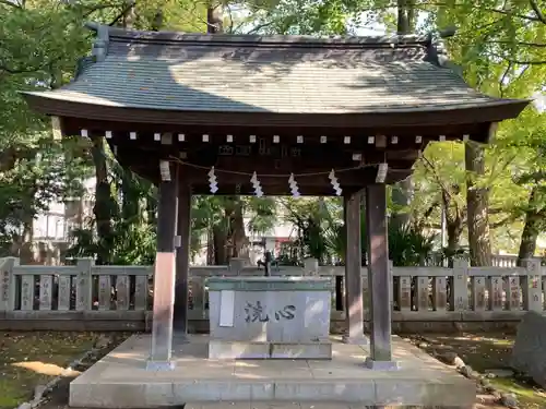 大泉氷川神社の手水舎
