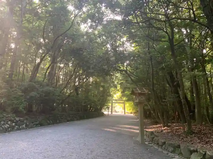 伊勢神宮内宮(皇大神宮)の自然