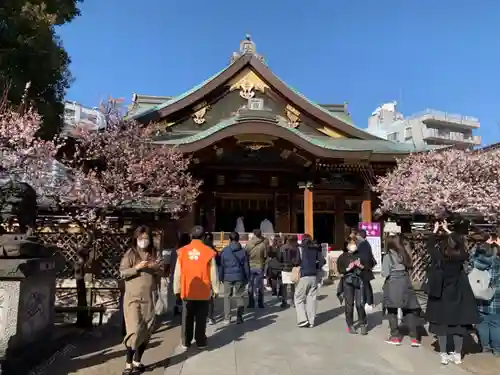 湯島天満宮の本殿・本堂