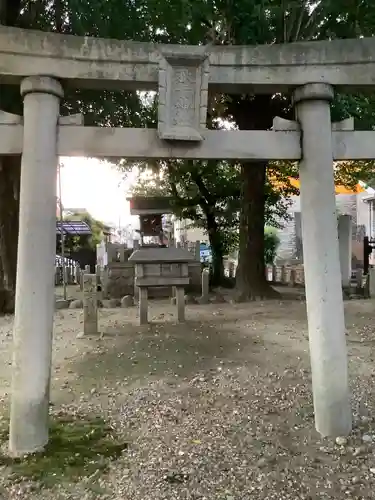 秋葉神社の鳥居