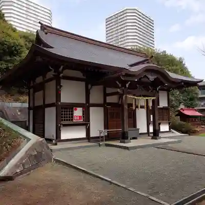 白旗神社（品濃白旗神社）の本殿・本堂