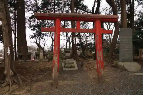 阿久津「田村神社」（郡山市阿久津町）旧社名：伊豆箱根三嶋三社の末社