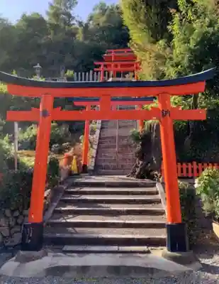 建勲神社の鳥居