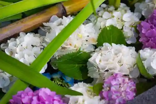 東海市熊野神社の手水舎